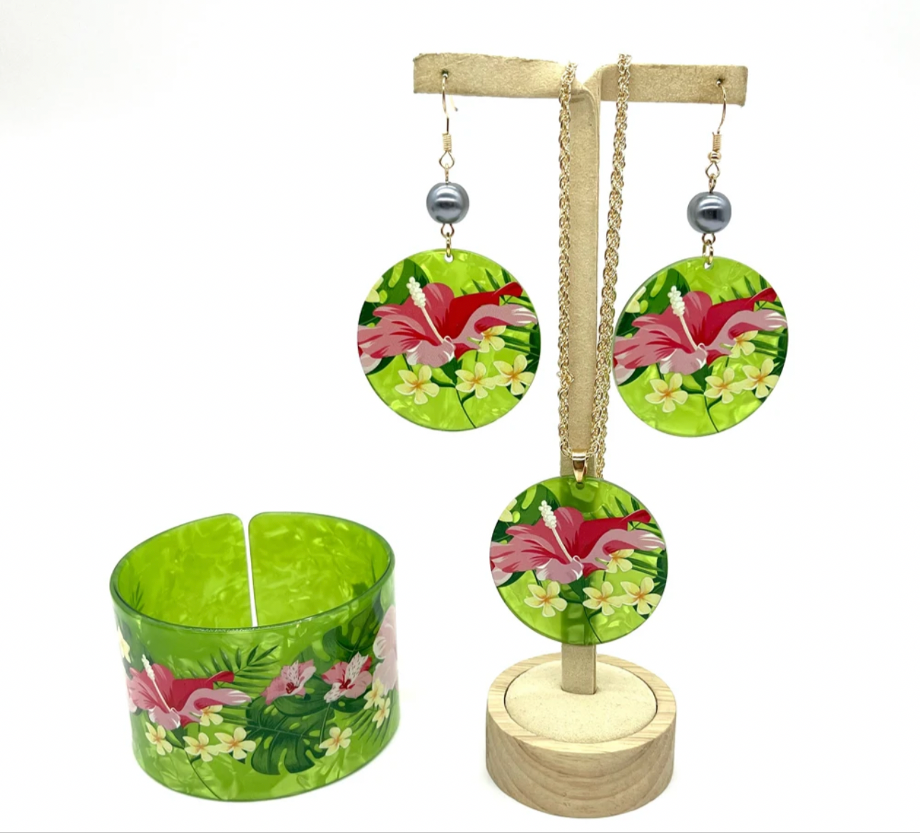 Island Flower Jewelry sets