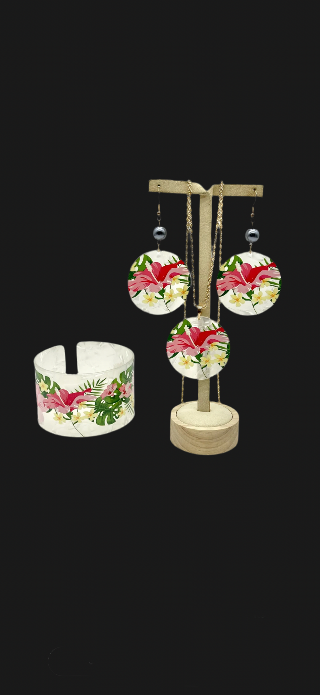 Island Flower Jewelry sets